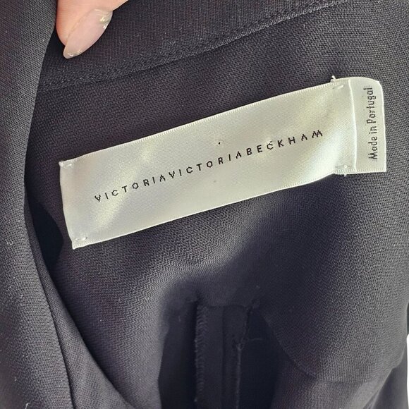 Victoria Victoria Beckham Short Sleeve Pocket Dress Sz 8 - 10 M - L - Picture 10 of 11